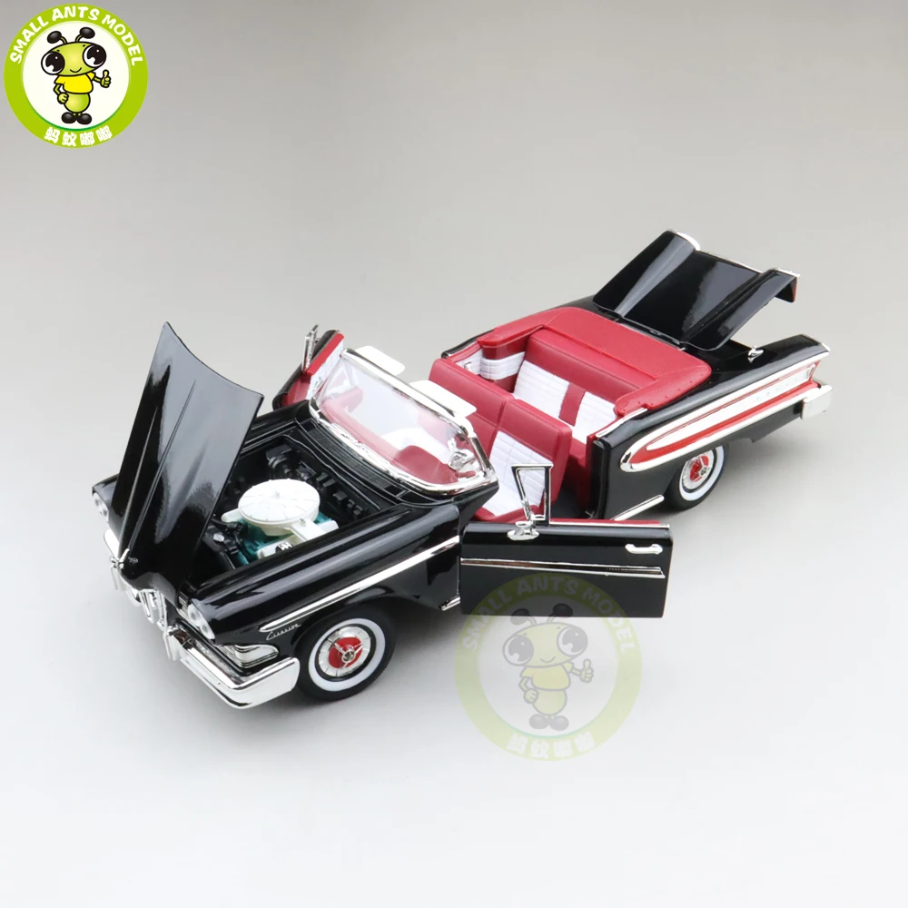 1/18 1958 Ford EDSEL цитирование дорога Подпись литая модель автомобиля игрушки для мальчиков и девочек подарок