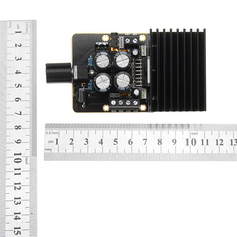 ABKT Stereo Class Ab Digital Power Hifi Car Amplifier Audio Board Tda7377 Dc9 18V 30W For 4 8 Ohm Speaker