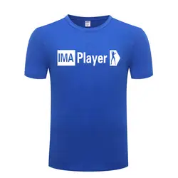 I'm A Play новинка футболка мужская забавная хлопковая футболка с короткими рукавами уличная модная летняя футболка для мужчин camisa masculina