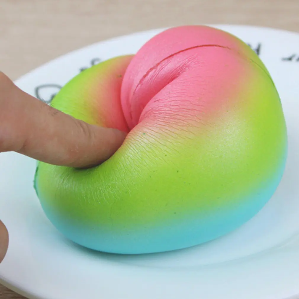 OCDAY мягкие Galaxy яблоки, персики Squishies крем ароматизированный медленный нарастающее при сжатии игрушки посылка игрушки для снятия стресса