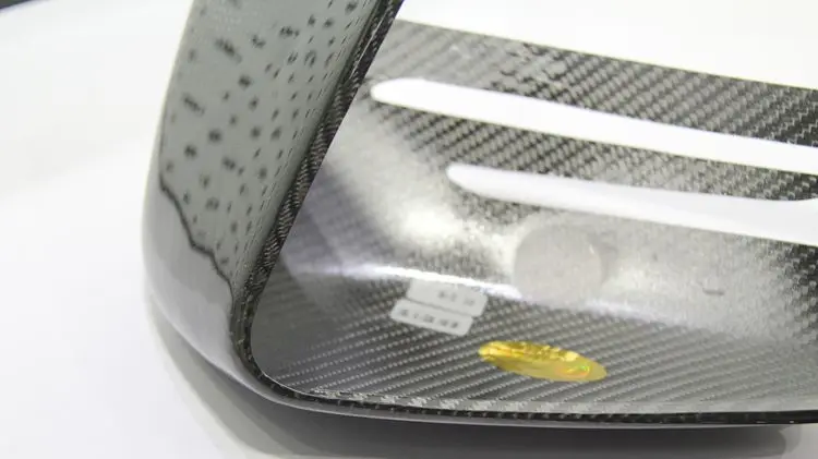Подходит для Mercedes Carbon Fiber abces Class claclsglkgla Class W204 действительно углеродное волокно зеркало заднего вида крышка корпуса