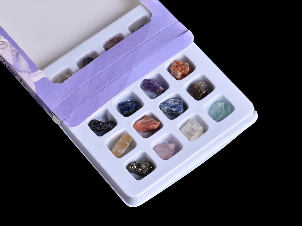 20-в-1 комплект Природный Рок-кристалл минеральной украшения дома коллекция украшений для дома украшения ручной работы подарок