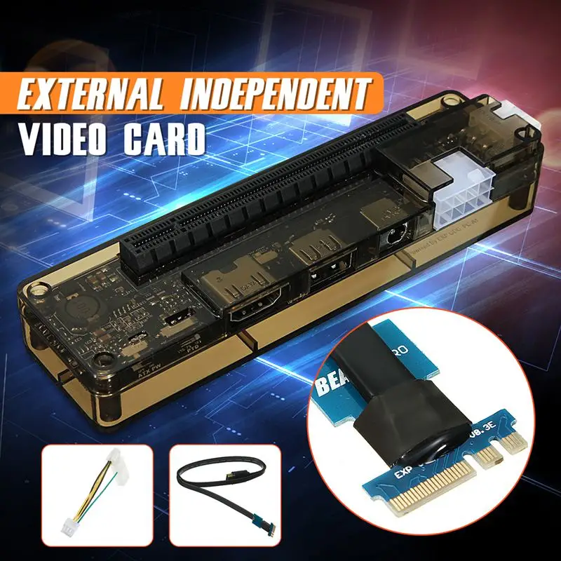 display card for pc V8.0 EXP GDC Beast Laptop External Independent Video Card Dock NGFF Notebook PCI-E Expansion Device best graphics card for gaming pc