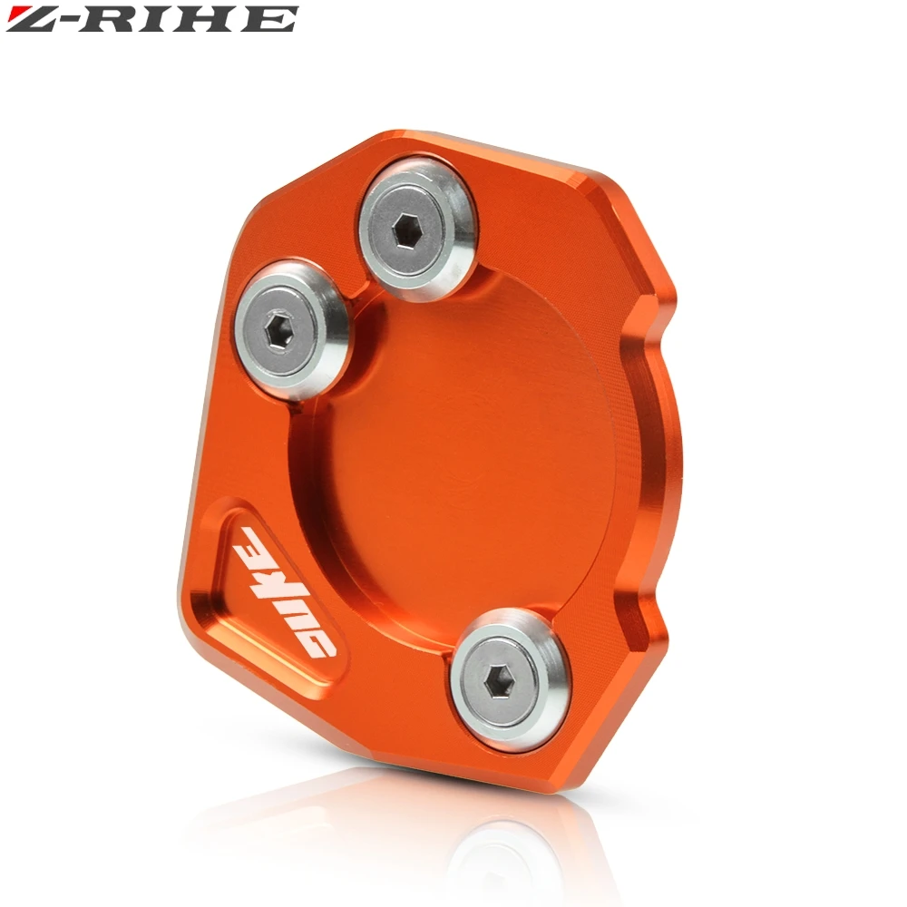 Для DUKE390 125 мотоциклетная боковая подставка, подставка для увеличения, CNC Алюминиевая выдвижная пластина для KTM DUKE 125 200 390 2013