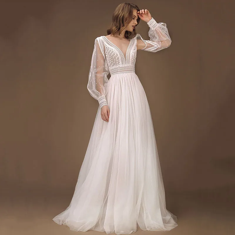 sexy but elegant wedding dresses