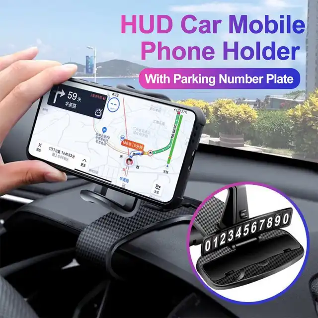 Auto Multifunktionale Handy Halterung Für autos produkte 1080 Grad GPS  Stand Auto Handys Halter Für Home Mit Parkplatz Karte - AliExpress
