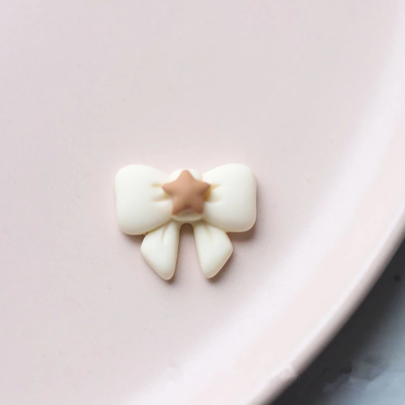10-30Pcs Animal Flowers Bowknot Resin Hairpin Earrings Jewelry Making Supplies