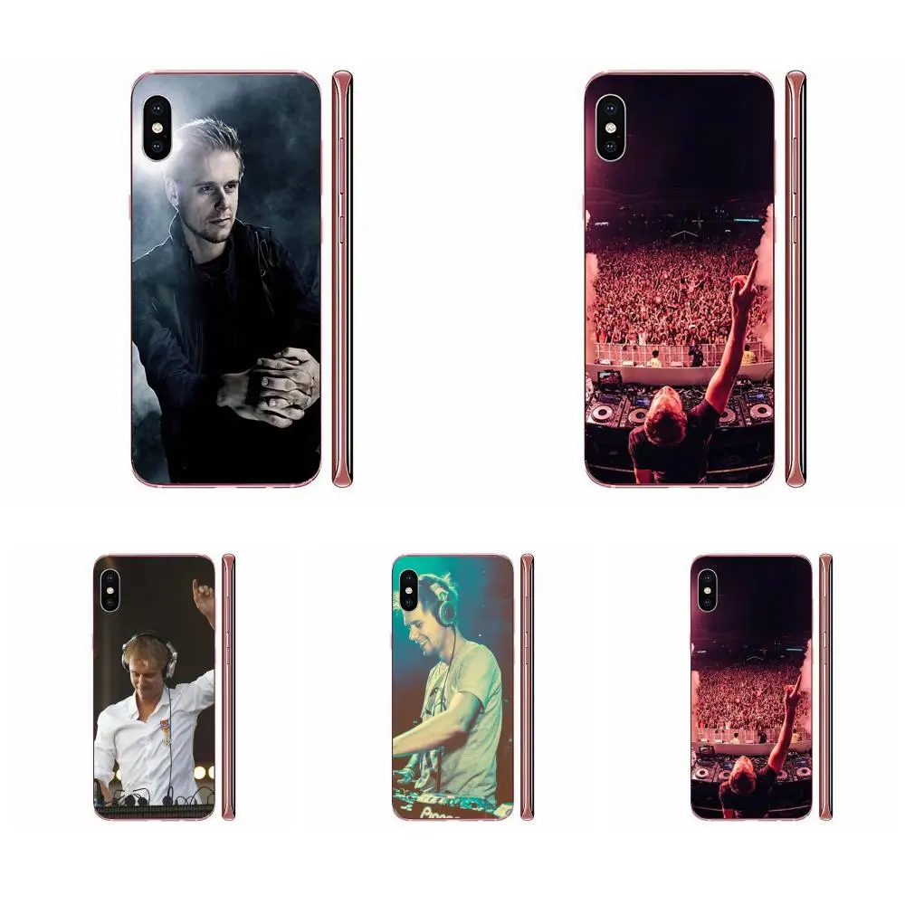 For Xiaomi CC9 CC9E Mi 3 4 4i 5 5S 6 6X 8 9 SE Play Plus Pro Lite A1 Mix 2 Note Skin Hybrid Armin Van Buuren Dj | Мобильные телефоны