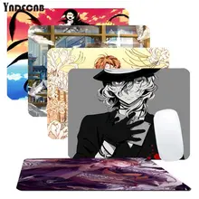 Yndfcnb suas próprias esteiras bungou cães vadios bonito anime mouse esteira para overwatchs venda superior por atacado almofada de jogos mouse