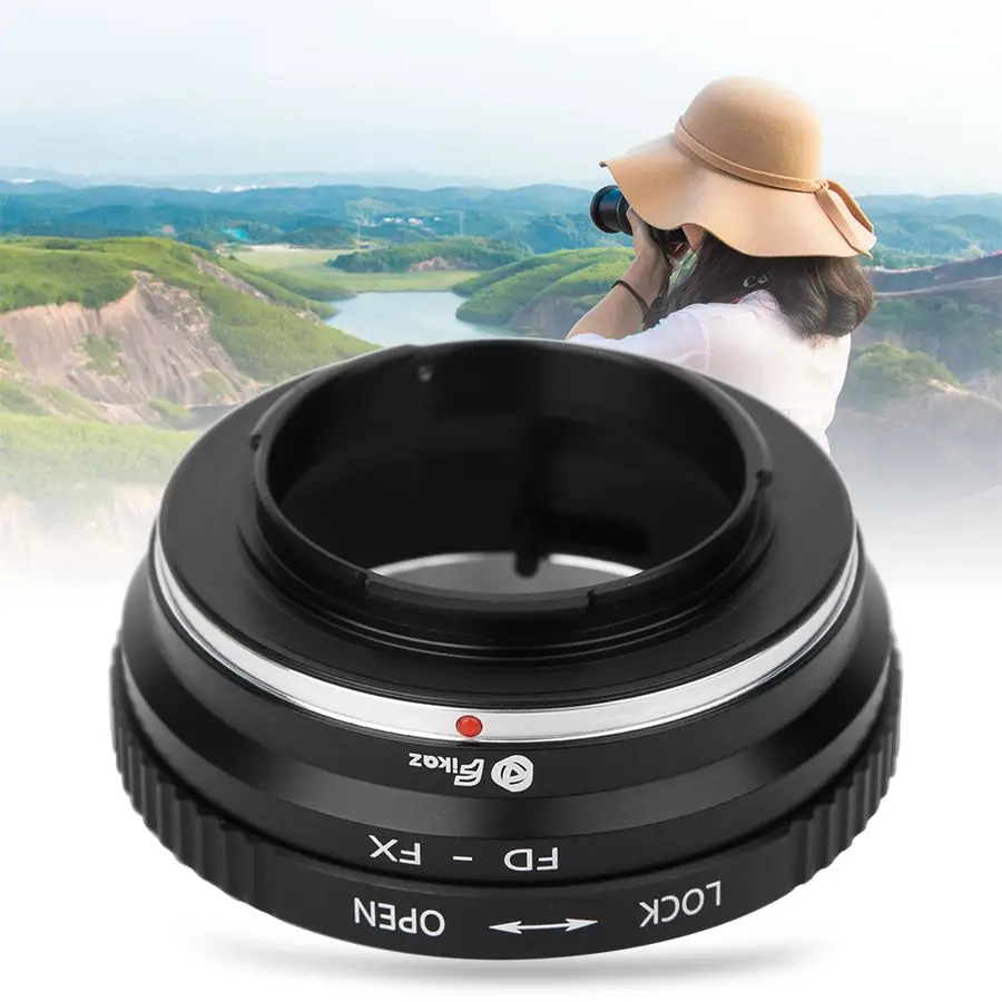 Адаптер для объектива Fikaz Φ переходное кольцо из алюминиевого сплава Canon FD