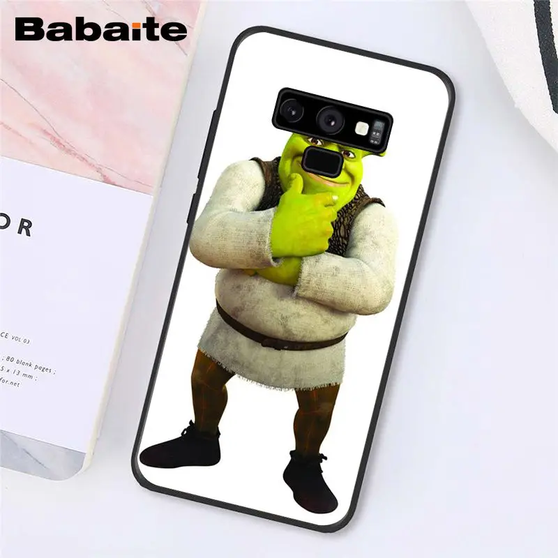Babaite мультяшный чехол для телефона Moive Shrek Coon для samsung Galaxy A50 S10 Plus Note9 Note8 7 10 Pro - Цвет: A8