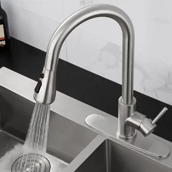 Torneira da pia da cozinha de  bica  deck montar pull-outtorneira de  2021 novo
