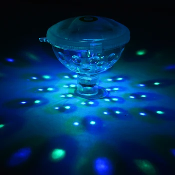 

Floating Underwater LED Disco Light Glow Show Swimming Pool Tub Spa Lamp Battery Powered Waterproof Bathtub Light