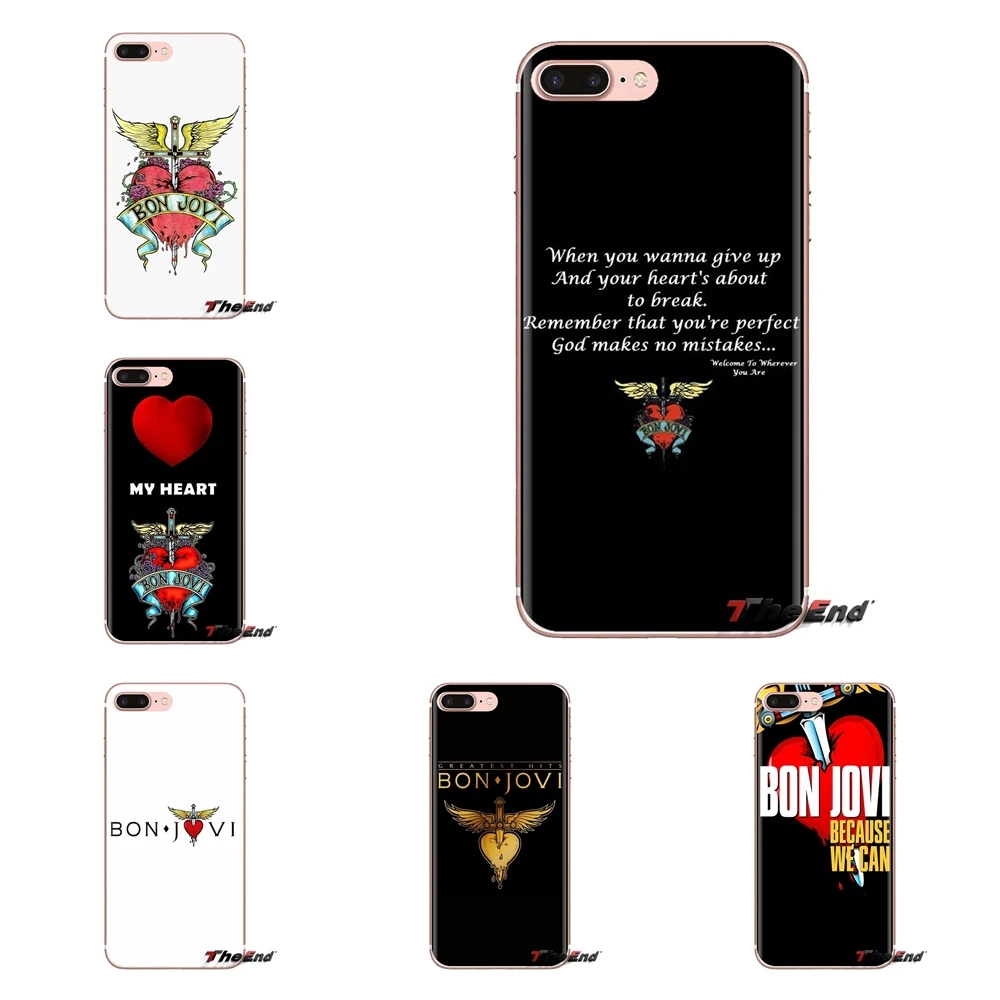 Мягкие прозрачные чехлы band bon jovi для iPod Touch Apple iPhone 4 4s 5 5S SE 5C 6 6S 7 8 X XR XS Plus MAX |
