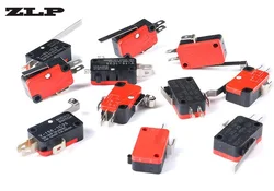 KW7 0 KW7 1 KW7 2 KW7 3 KW7 9 micro switch 16a 250vac spdt momentâneo curso interruptor de limite 1no1nc alavanca rolo
