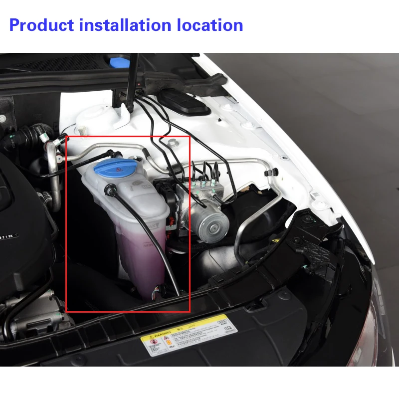 8K0121403Q For Audi A4 B8 A5 Q5 2009- Antifreeze Water Supply Kettle Auxiliary Water Tank Cooling Liquid Expansion Kettle coolant expansion kettle