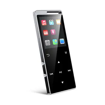 

Original metal Bluetooth MP4 player 8GB Music Player TXT E-book FM Recorder TF Card 1.8-inch Video Player