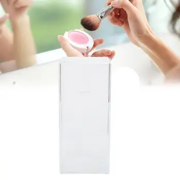 

Nail Display Acrylic Transparent Cosmetic Brush Storage Box Lipstick Nail Art Decoration Organizer Case Nail Polish Organizer