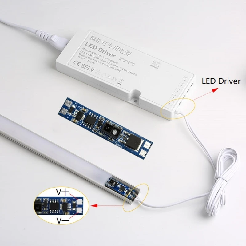 Sensor proximidad IR para tira de led