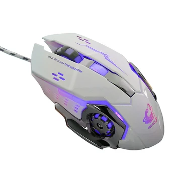 

ZIYOU LANG V5 Wired Computer Mouse Opto-Electronic Gaming Mice Mechanical Rat Wrangler Mouse Game Desktop Machine Voice Version