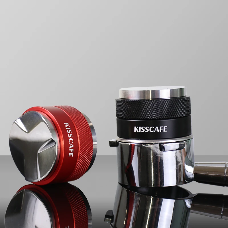 53MM Einstellbare Kaffee Distributor & Tamper Edelstahl Dual Kopf Espresso Leveler Barista Accessoriy Für Breville Siebträger – Detail 7