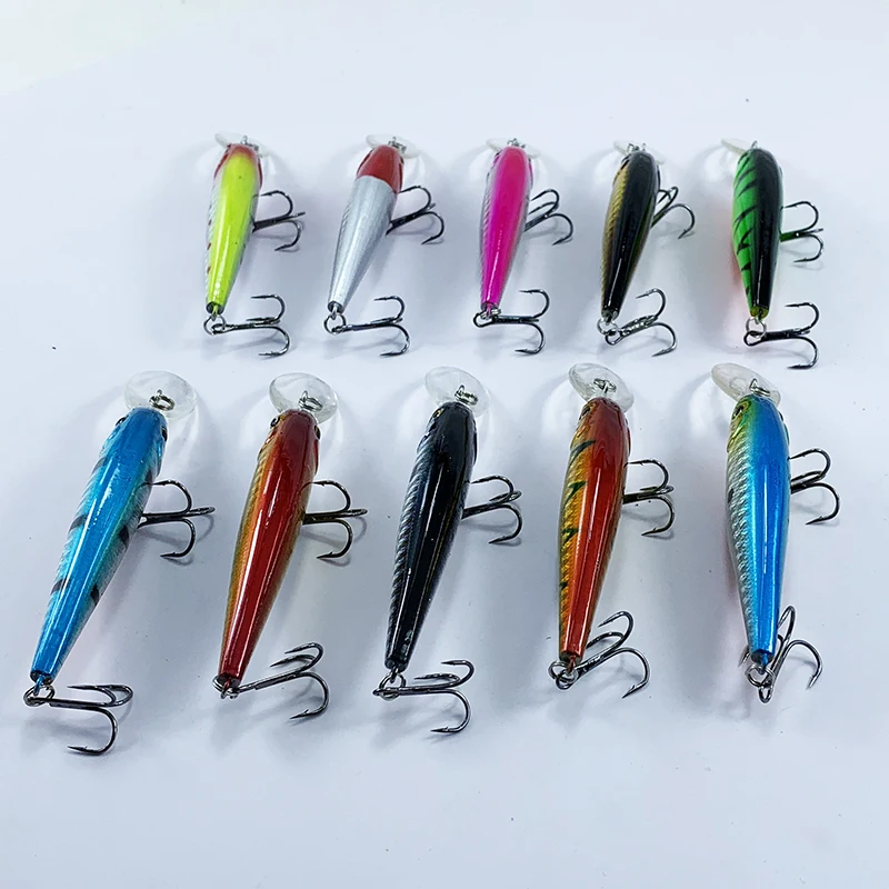 10pcs   ̳  ̳ Ʈ 11cm 10.5g Wobblers Crankbaits ΰ ϵ ̳ ŰƮ̽ ׾  ̳ Pesca 10  ٴϴ   ̳ 11cm 1
