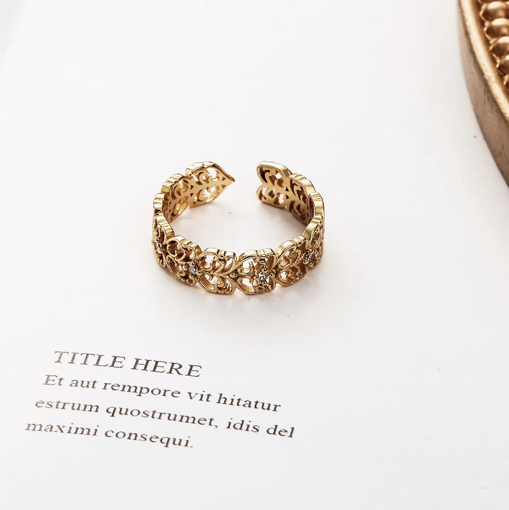 SHANICE, золотое, кружевное, полое,, Стерлинговое Серебро 925 пробы, Открытое кольцо, дизайн, кольца золотого цвета, свадебные кольца для женщин, ювелирные изделия