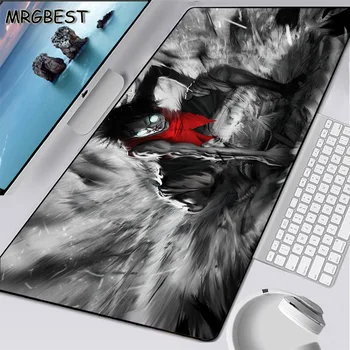 

MRGBEST Large Rubber Mouse Pad Anime Luffy Gaming Player Keyboard Desktop Mat Non-slip Lockedge Integrated Carpet Pads Universal