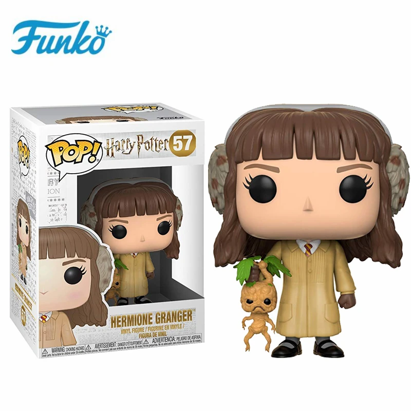 FUNKO POP Movie: Гарри Поттер-Гермиона/Рон виниловые куклы для детей на день рождения Коллекционная модель игрушки подарок официальная оригинальная коробка - Цвет: With Box-57