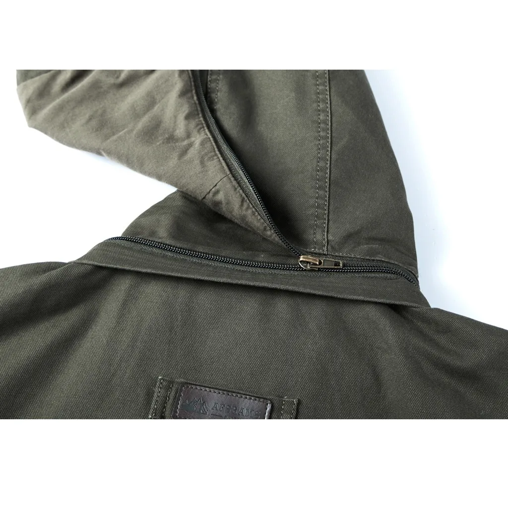 Мужская зимняя теплая меховая флисовая куртка размера плюс M XL 2XL 3XL 4XL утепленная хлопковая стеганая парка Мужская ветровка с капюшоном 9
