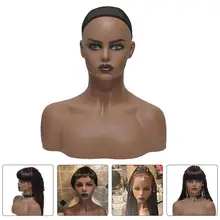 

Mannequin Head Model Realistic Mannequin Bust Wig Head for Hat Scarf Display