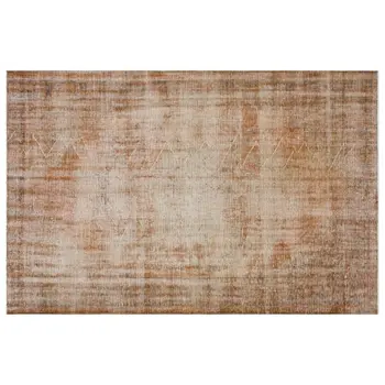 

Handmade Brown Vintage Overdyed Turkish Area Rug 176x276 Cm-5'9''X9'1''