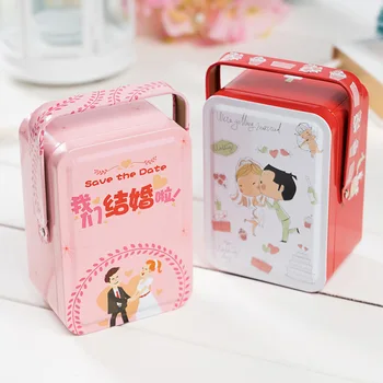 

Wedding Candy Box Tinplate Candy Box Wedding Baby Birth Gift Box Wholesale Starry Sky Portable Biscuit Box