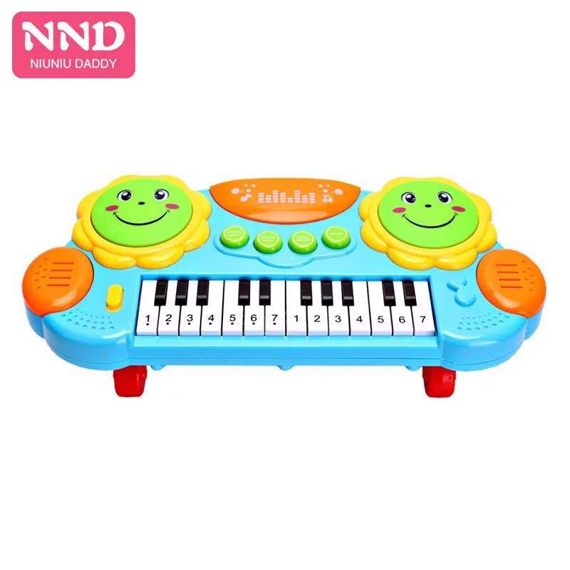

Niuniu Daddy Kids Eletronic Piano Toy Musical Luminous Instrument Toys Developmental Early Educational Toy Child Music Keyboard