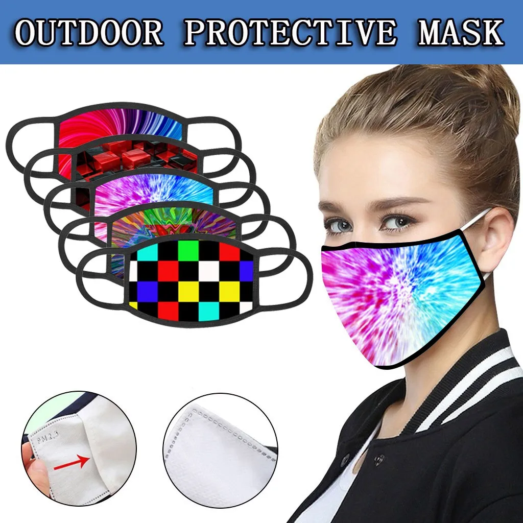 Модный шарф Mascarilla Tela Facemask ткань Mondkapjes Wasbaar лица Makswashable и многоразовые Mascarillas Mondmasker