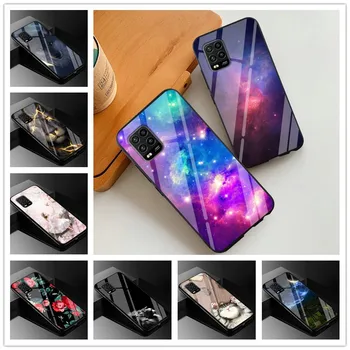 

For Xiaomi Mi 10 Lite Case Temepred Glass Hard Back Cover for Xiaomi Mi 10 Youth Case 5G Mi10 Lite 5G Mi10Lite Protective Cases