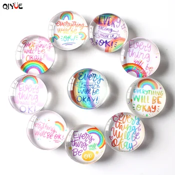 

QiYue 10 Letters Patterns Fridge Stickers Refrigerator Stickers Kitchen Modern Home Decoration Can Be Customized