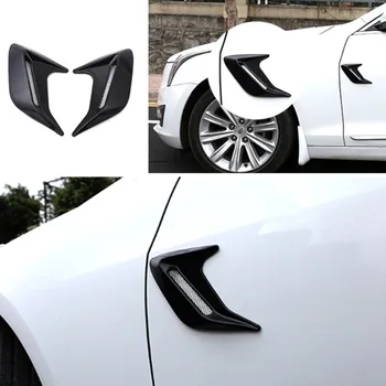 

2pcs Car Fender Sticker Car Simulation Side Vents Decorative for Opel Mokka Corsa Astra G J H insignia Vectra Zafira Kadett