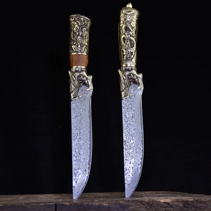 PROD 1005002862212709 67 Layers VG10 Damascus Steel Handmade Kitchen
Knives 7 Sharp Hunting Outdoor Cleaver Japanese Viking Knife Copper
Dragon Decor