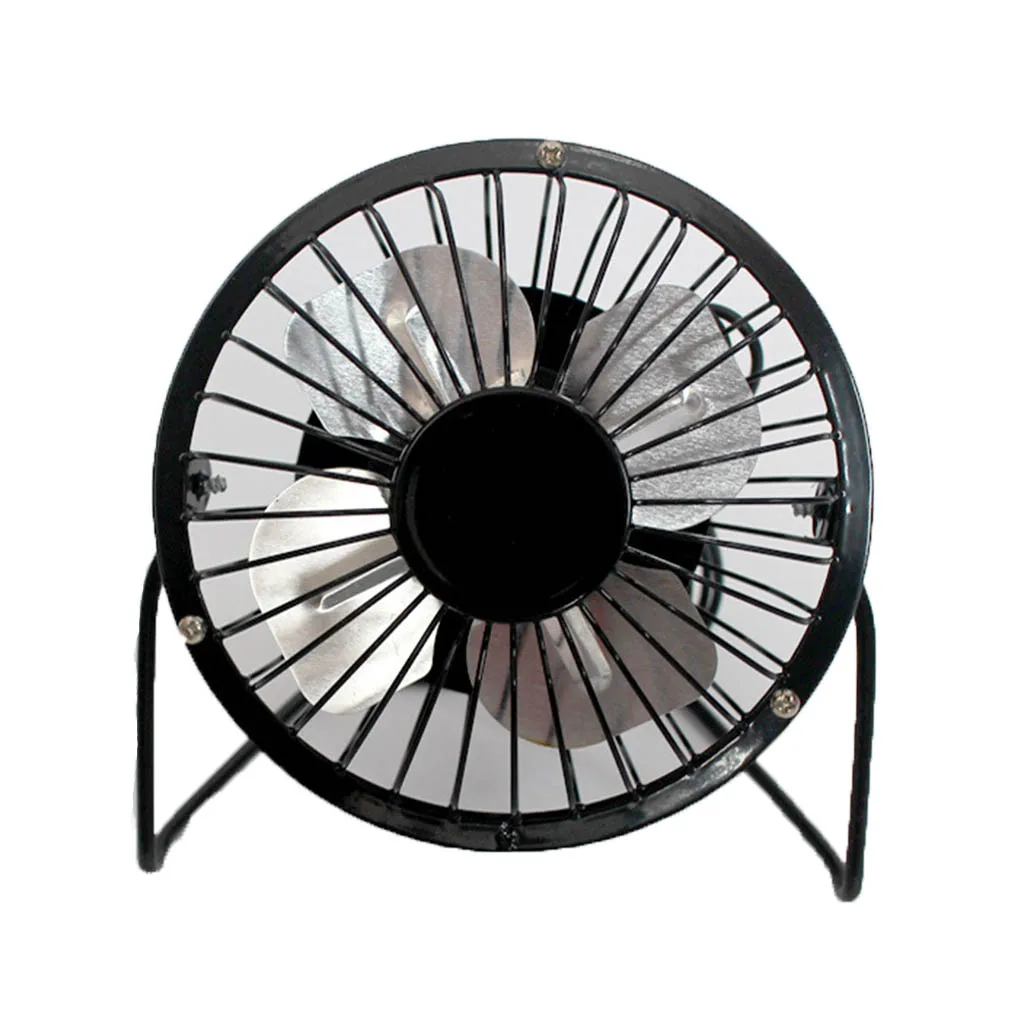 Portable Small Desk Fan 4 Blades Cooler Cooling Fan USB Charging Mini Fans Operation Super Mute Silent PC / Laptop / Notebook