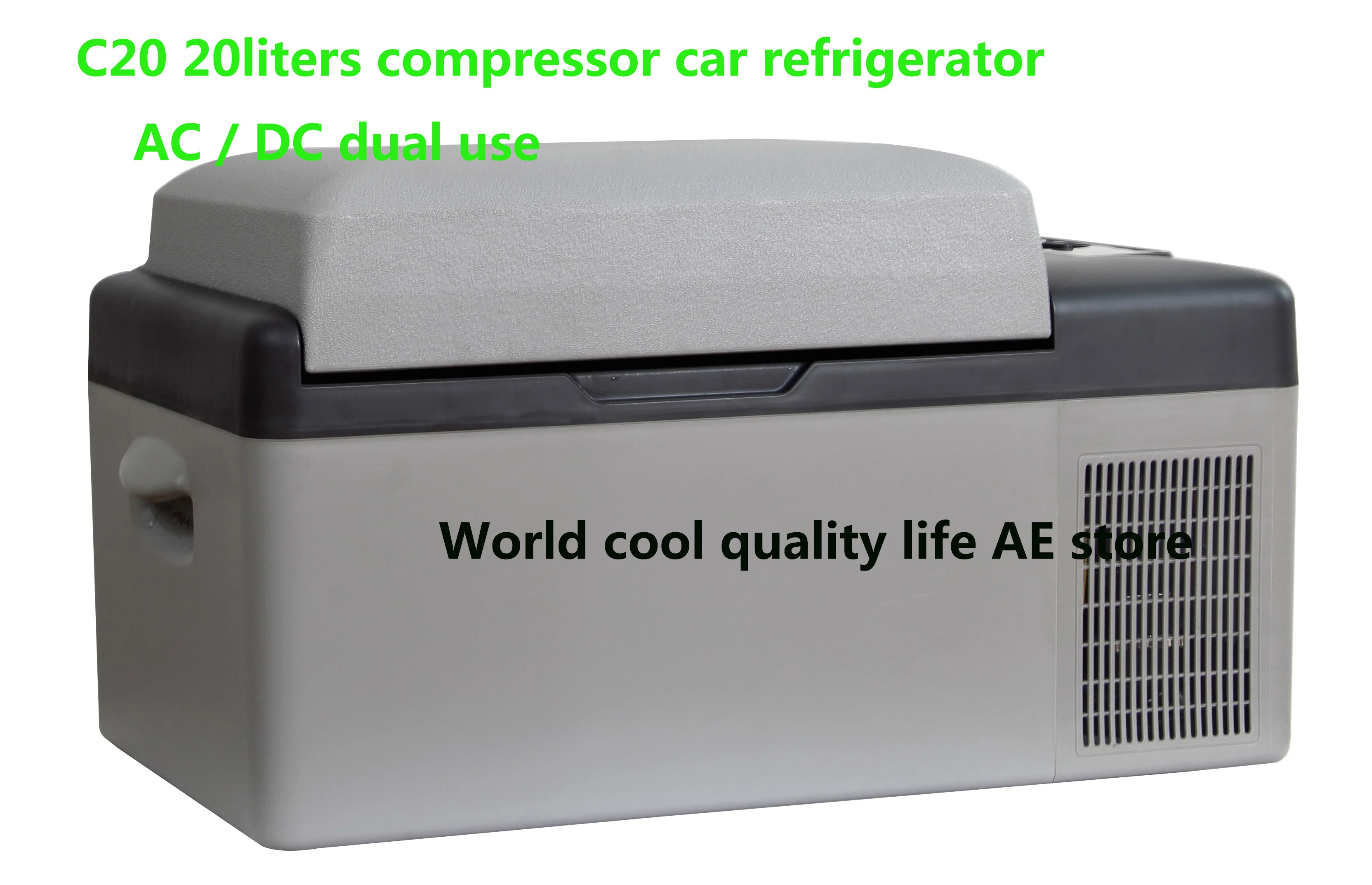 20 литров авто-холодильник AC/DC12/24 V 4X4 внедорожный портативный мини-холодильник Компрессор Автомобильный холодильник автомобильный холодильник для кемпинга