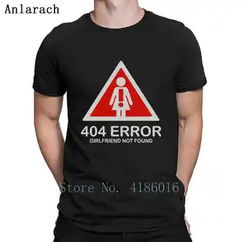 

404 Error Girl Friend Not Found T Shirt Plus Size 5xl Standard Graphic Summer Style Clothes Tee Shirt Fashion Personalized Shirt