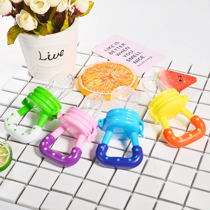 1 Pcs Baby Pacifier Infant Nipple Soother Toddler Kids Pacifier Feeder For Fruits Food Nibler Dummy Baby Feeding Pacifier