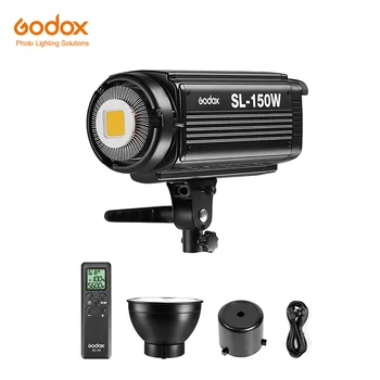 

Godox SL-150W 150W 5500K White Version LED Continuous Video Light Features with Wireless Remote Controller Bowens Mount