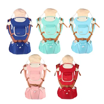 

Baby Backpack Infant Baby Carrier Sling Wrap Comfortable Breathable Multi-function Strap Cotton Boy and Girl Front Carry Solid