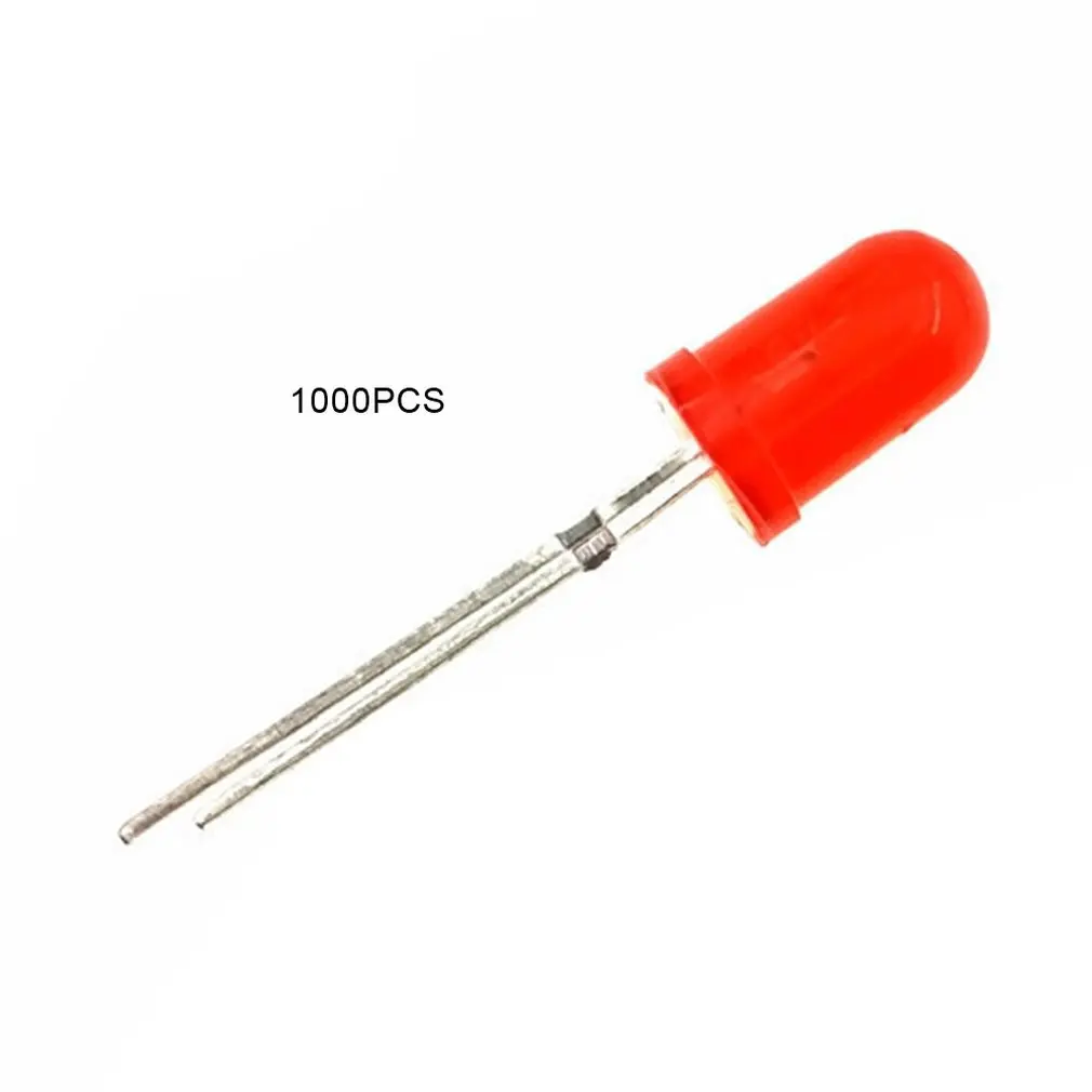 200pcs F5 5mm RED Round Superbright LED Light LED lamp NEW