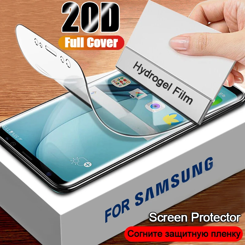 100D Hydrogel Film For Samsung Galaxy J2 J4 Core J5 J7 Prime Screen Protector For Samsung A3 A5 A7 J3 J5 J7 2016 2017 Glas Film mobile phone screen protector Screen Protectors