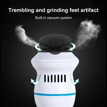 

Electric Foot File Grinder Dead Skin Callus Remover for Foot Pedicure Tools Feet Care for Hard Cracked Foot Files Clean Tools