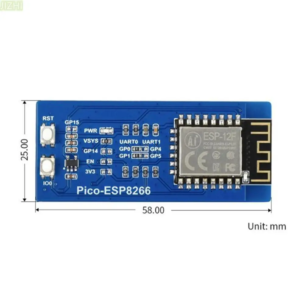 UART 통신 2400 ~ 2483.5 MHz ESP8266 WiFi 모듈 확장 보드 TCP/UDP 프로토콜 지원 ...