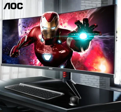 ビデオゲームディスプレイ 27インチ 29インチ 21 9モニター Wifi 2k 1500r コンピューターオールインワン Desktops Aliexpress